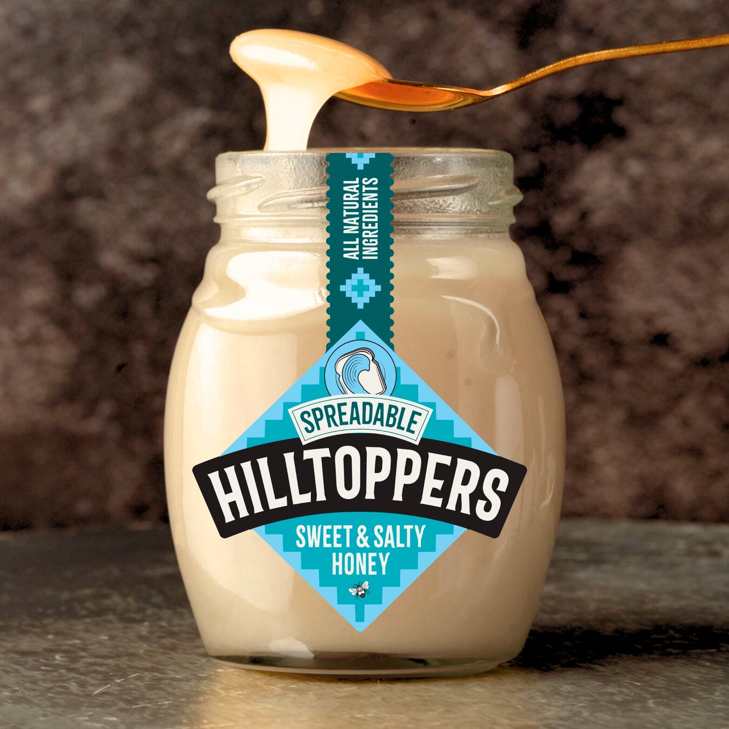 Hilltoppers Sweet & Salted Honey Spread 225g — image 2