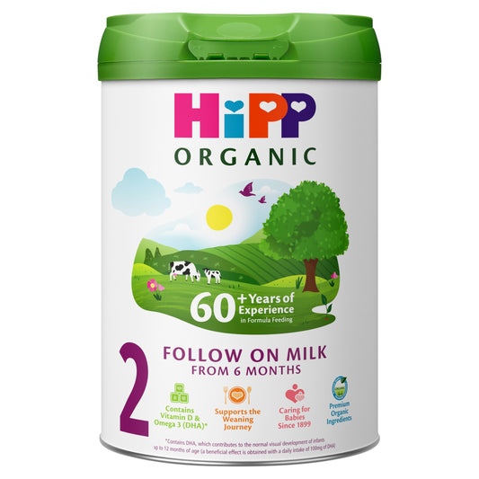 HiPP Organic 2 Follow on Baby Milk Powder Formula, From 6 Months, 800g — image 1