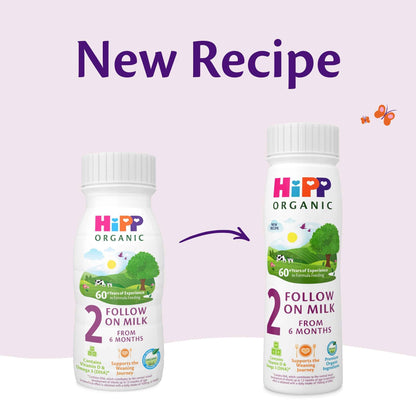 Hipp Organic 2 Follow On Baby Milk Ready To Feed Bottle 6 Month Plus 200Ml — image 3