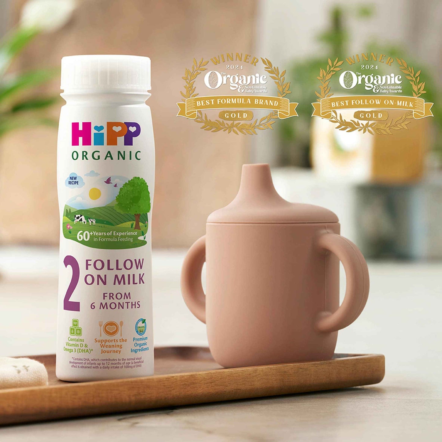 Hipp Organic 2 Follow On Baby Milk Ready To Feed Bottle 6 Month Plus 200Ml — image 4