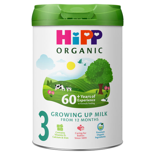HiPP Organic 3 Growing up Baby Milk Powder Formula, From 12 Months, 800g — image 1