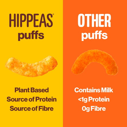 Hippeas Salt & Vinegar Vibes Chickpea Puff Snacks 5 Pack 15g — image 4