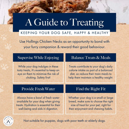 Hollings Chicken Necks Natural Dog Treats 120g — image 4