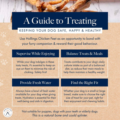 Hollings Choice Cuts Dog Treats - Chicken Feet 100g — image 3