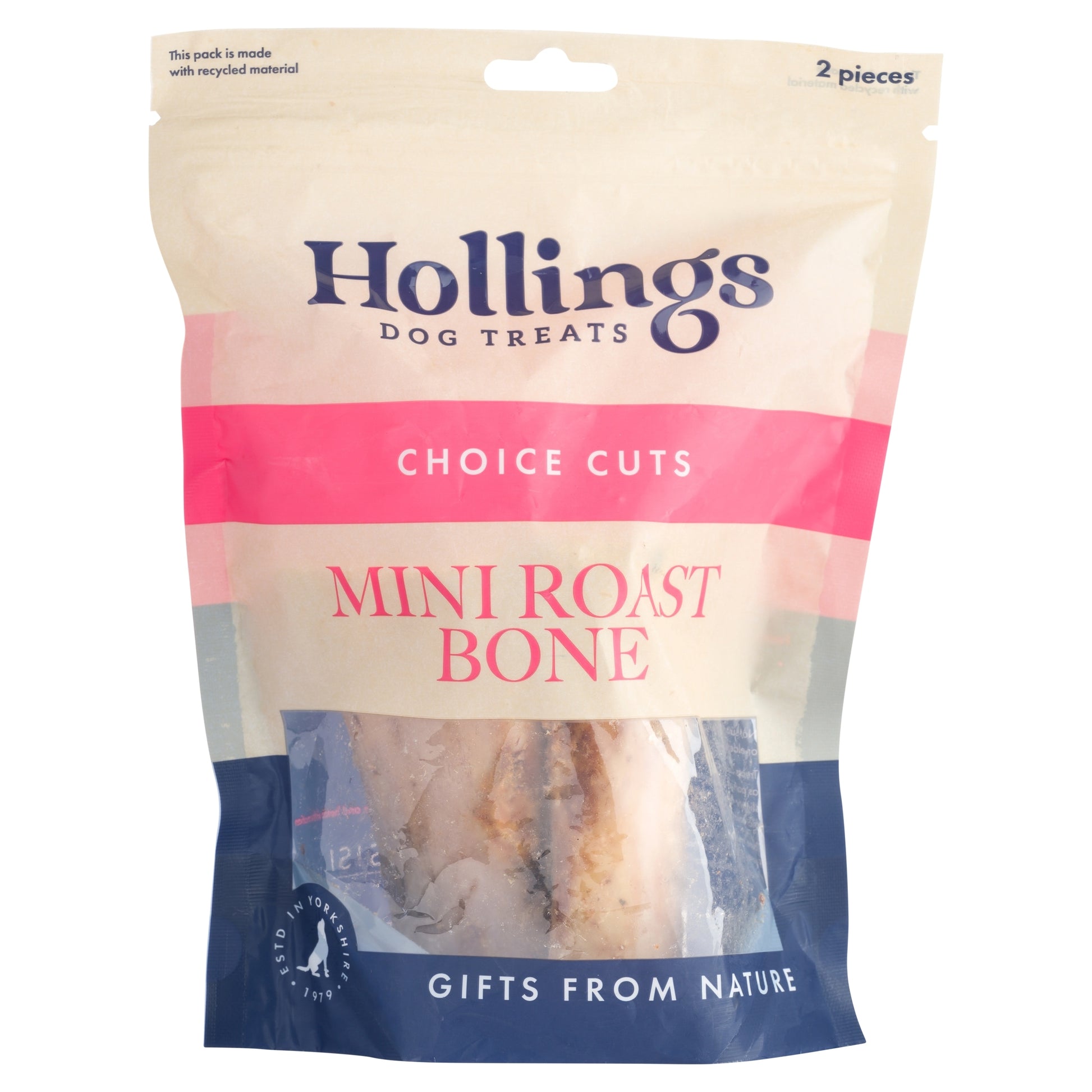 Hollings Choice Cuts Mini Roast Bone Dog Treats 2 Pack — image 1