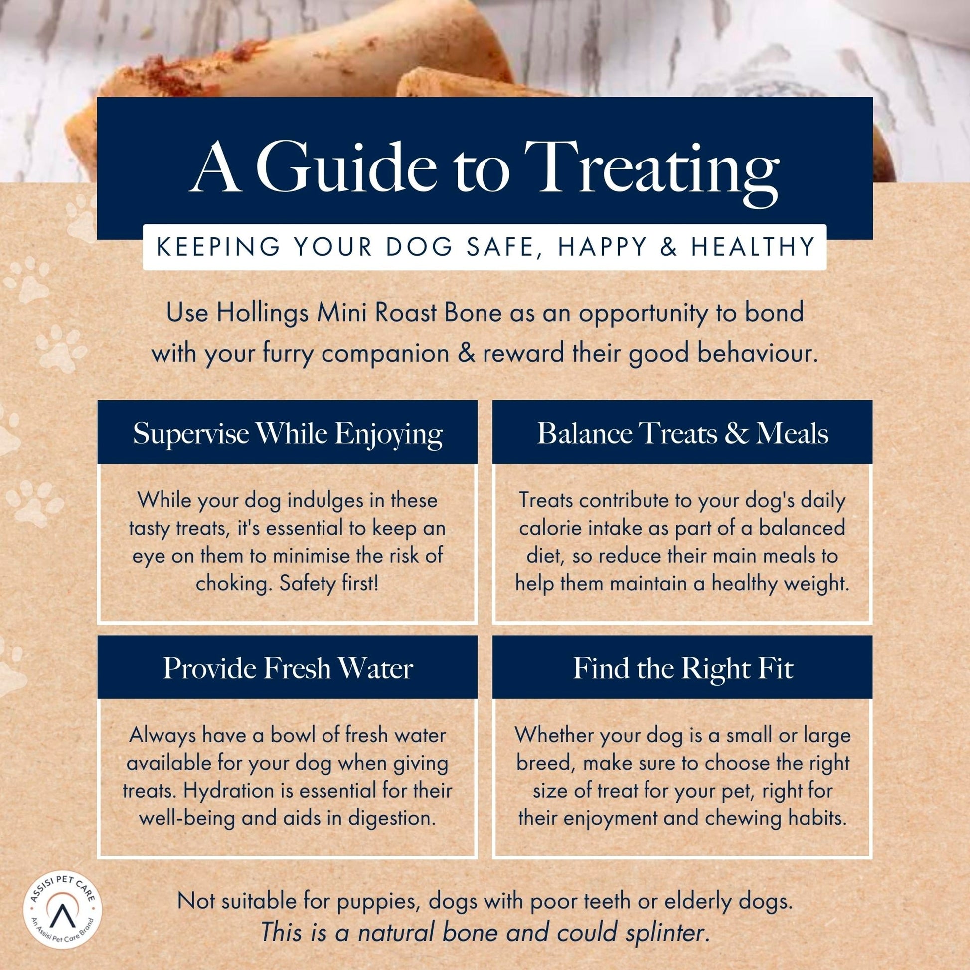 Hollings Choice Cuts Mini Roast Bone Dog Treats 2 Pack — image 5