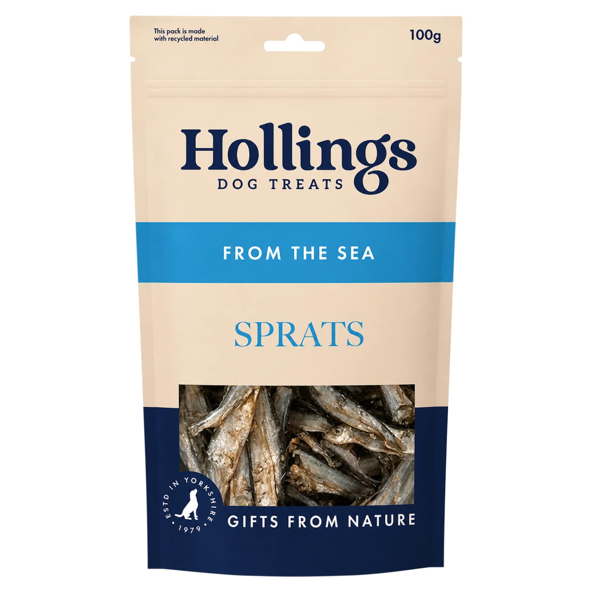 Hollings Dog Treats Sprats 100g — image 1