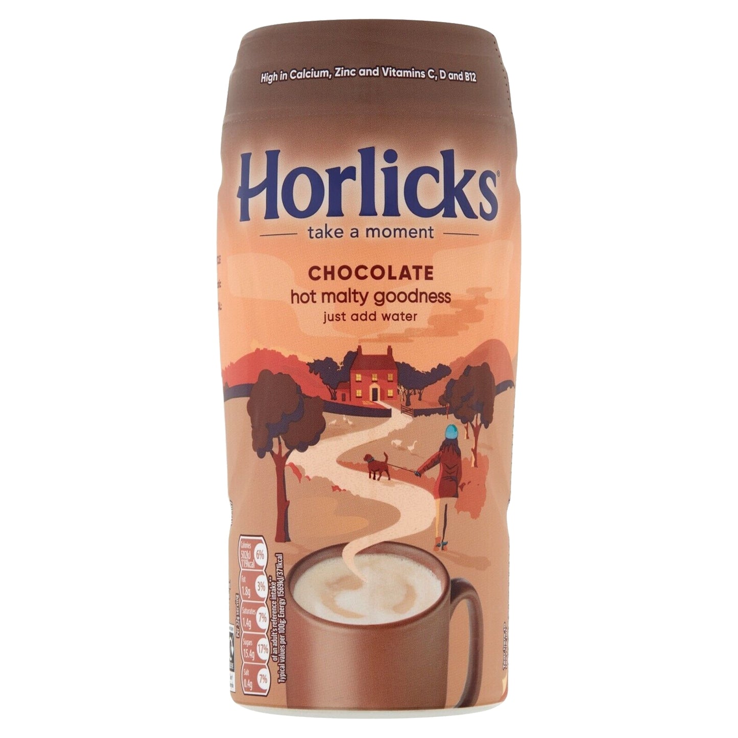Horlicks Chocolate Hot Malty Goodness 400g — image 1