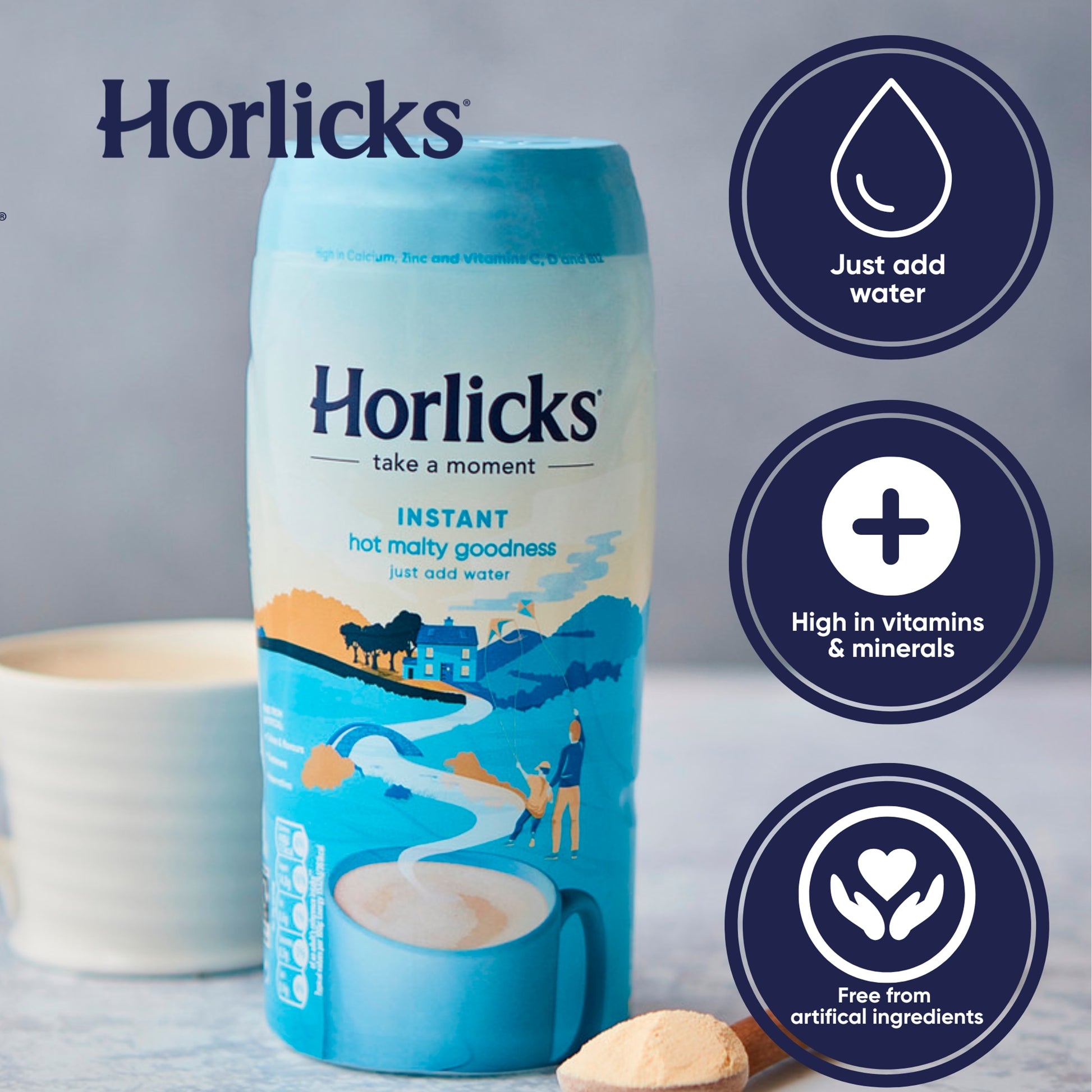 Horlicks Instant Malted Food Drink 400g — image 2