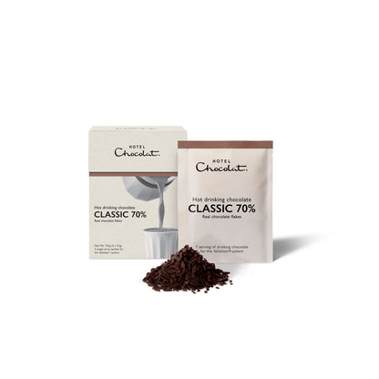Hotel Chocolat Hot Drinking Chocolate Classic 70% 5 x 31g — image 3