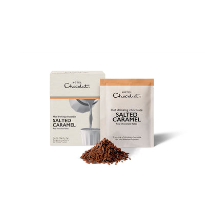Hotel Chocolat Hot Drinking Chocolate Salted Caramel 5 x 31g — image 3
