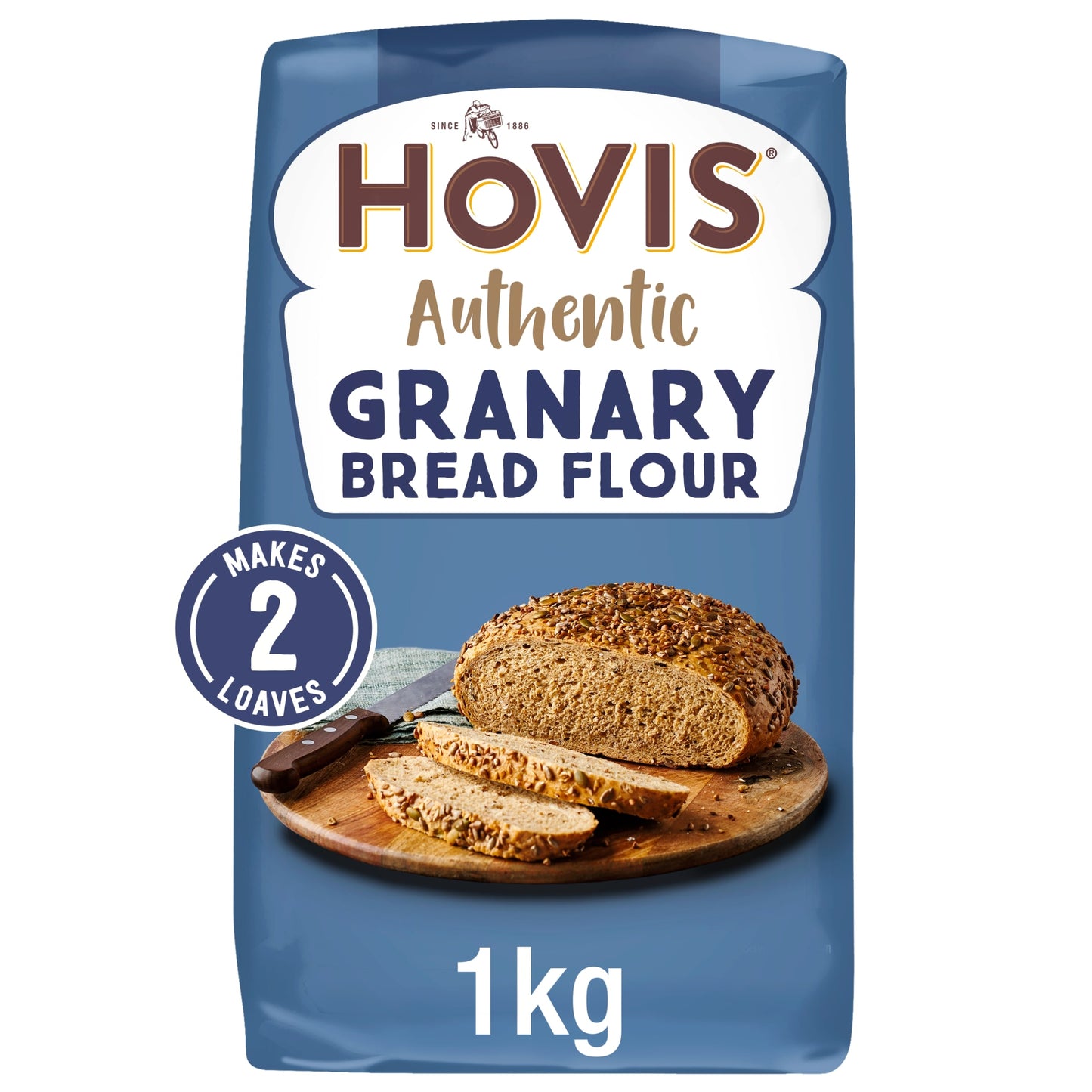 Hovis Baking Authentic Granary Bread Flour 1kg — image 1