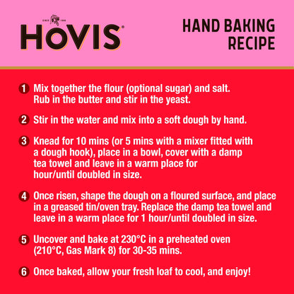 Hovis Baking Strong White Bread Flour 1kg — image 4