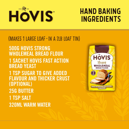 Hovis Baking Strong Wholemeal Bread Flour 1kg — image 3