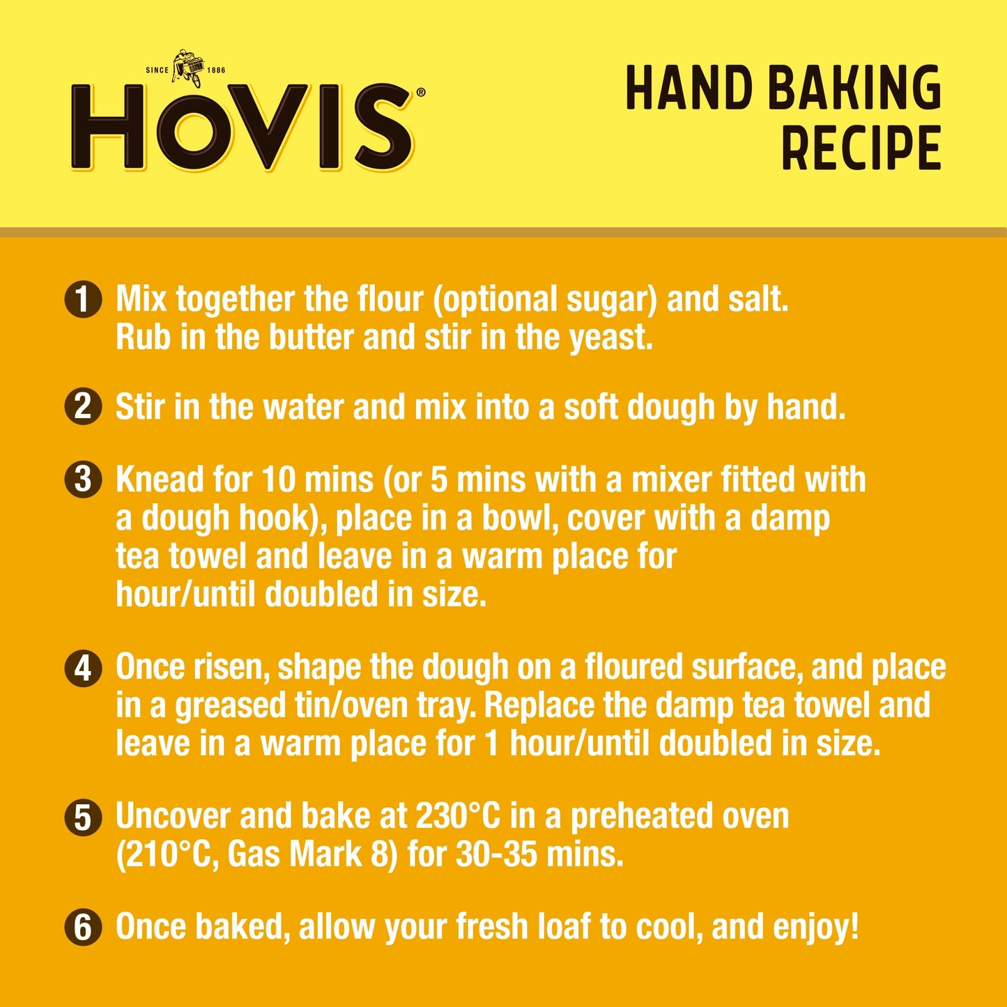Hovis Baking Strong Wholemeal Bread Flour 1kg — image 4