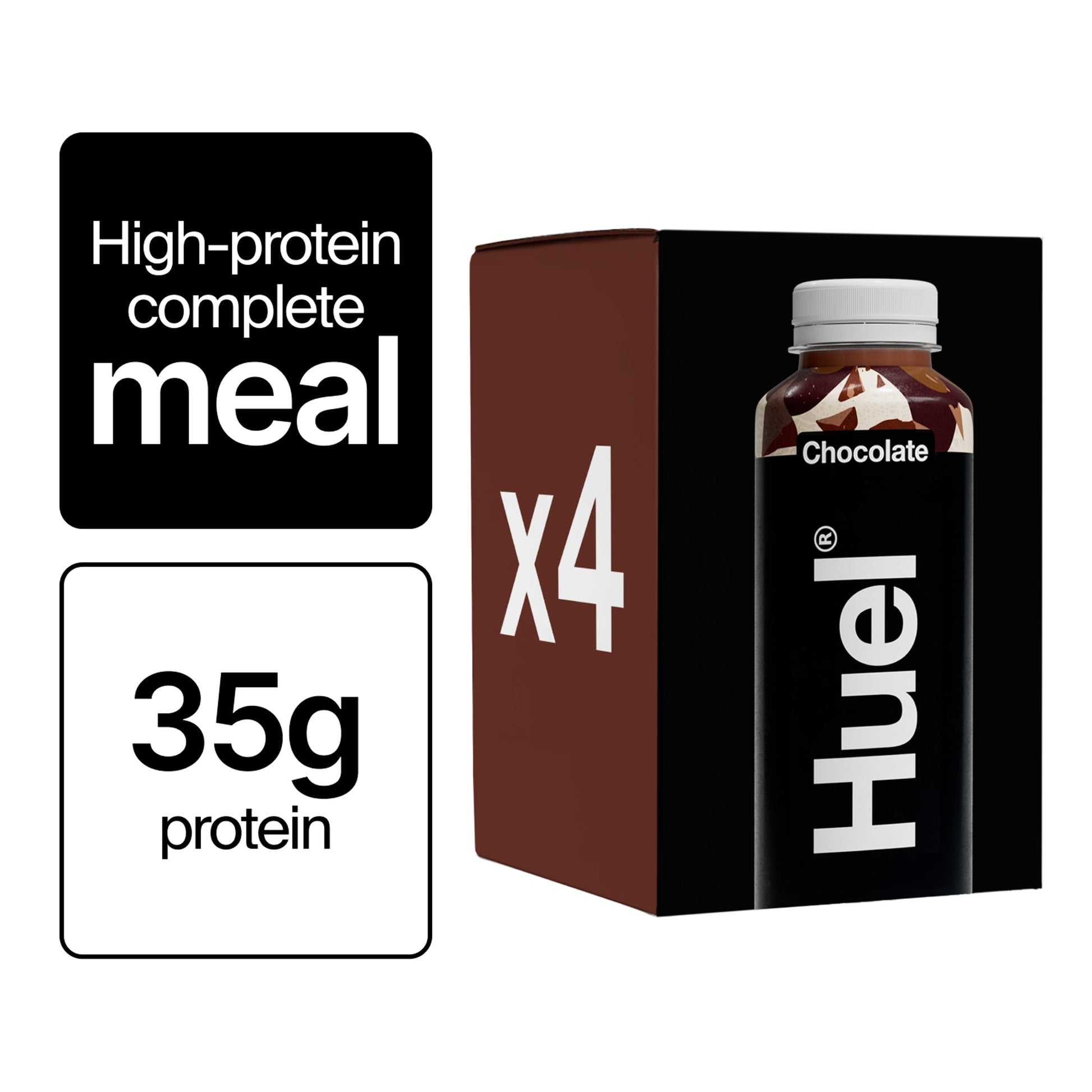 Huel Black Edition Ready to Drink Chocolate Multipack 4x500ml — image 1