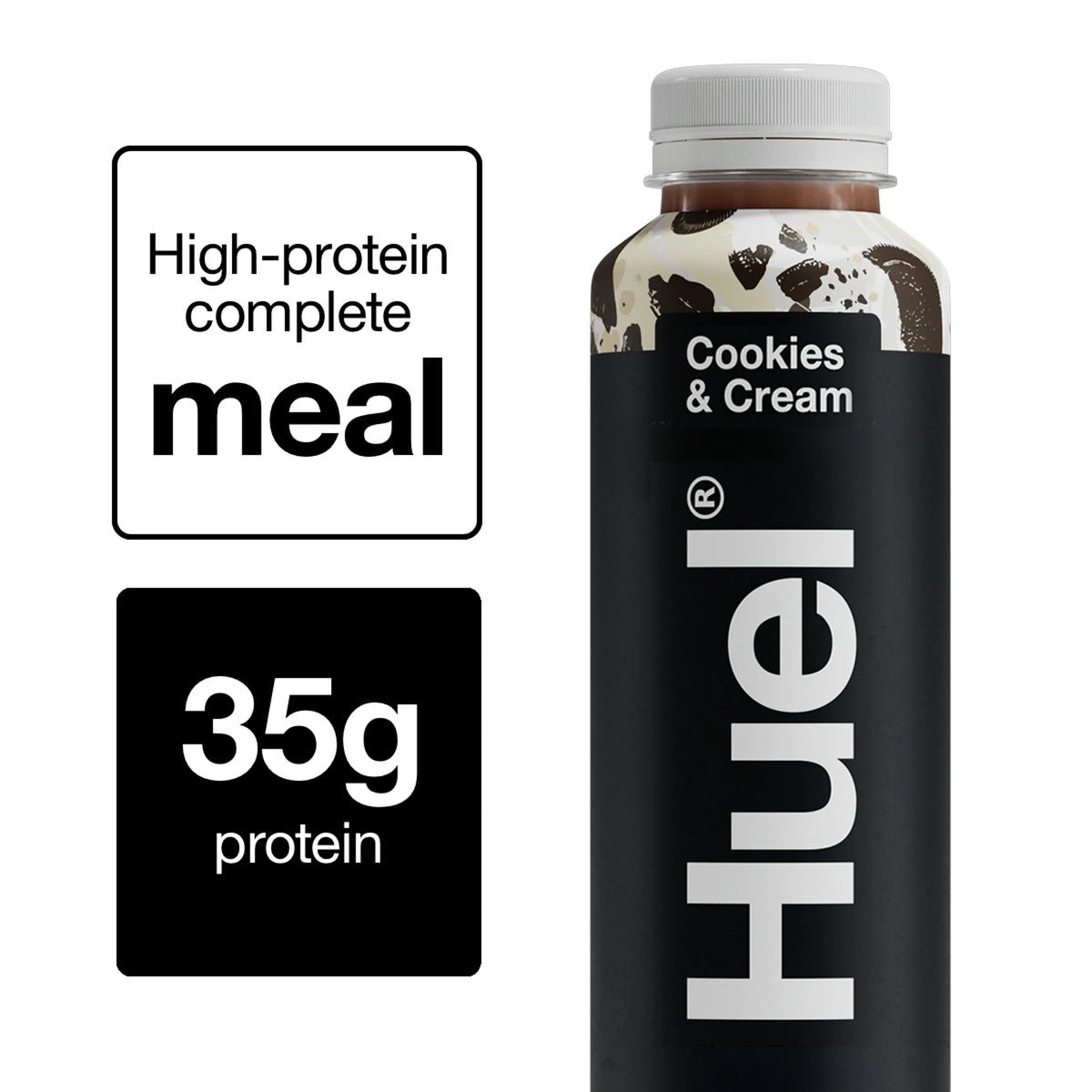 Huel Black Edition Ready to Drink Cookies and Cream 500ml — image 1