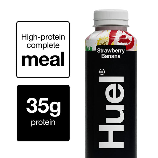 Huel Black Edition Ready to Drink Strawberry & Banana 500ml — image 1