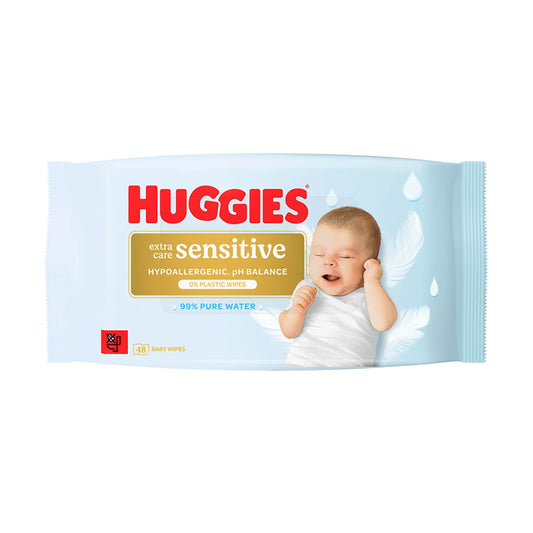 Huggies Extra Care Sensitive Baby Wipes 48 — image 1