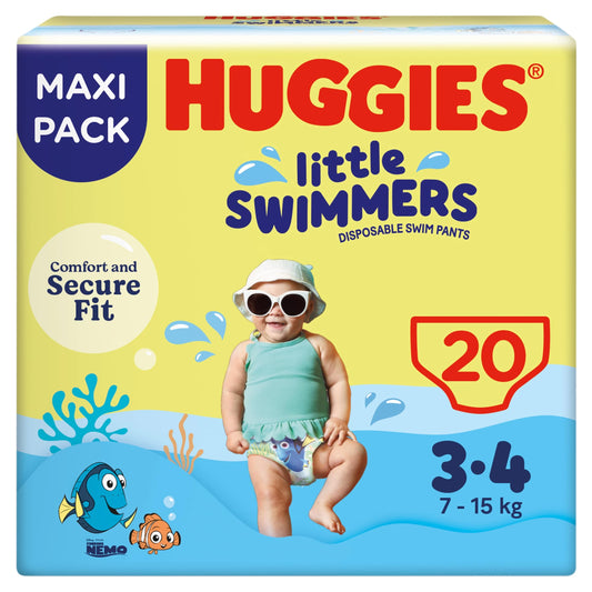 Huggies Little Swimmers Swim Pants Size 3-4 20 Pack — image 1