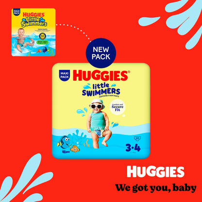 Huggies Little Swimmers Swim Pants Size 3-4 20 Pack — image 2