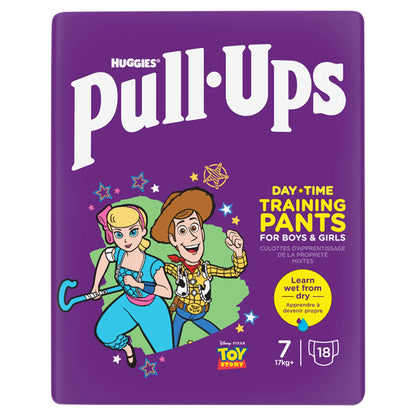 Huggies Pull Ups Training Nappy Pants Size 7 x18 — image 1