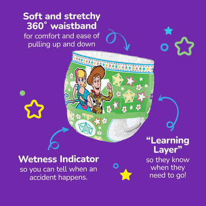 Huggies Pull Ups Training Nappy Pants Size 7 x18 — image 4