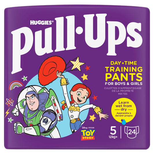 Huggies Pull Ups Training Nappy Pants Unisex Day 1.5-3Yr Size5 x24 — image 1