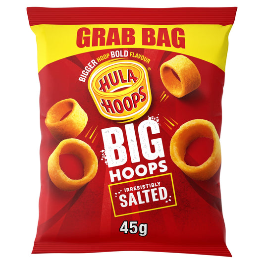Hula Hoops Big Hoops Salted Grab Bag 45G — image 1
