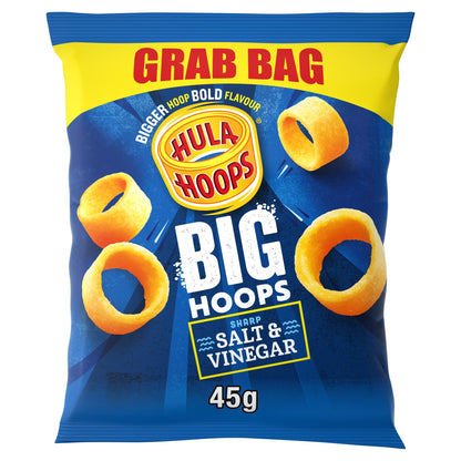 Hula Hoops Big Hopps Salt & Vinegar Grab Bag 45G — image 1