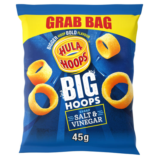 Hula Hoops Big Hopps Salt & Vinegar Grab Bag 45G — image 1