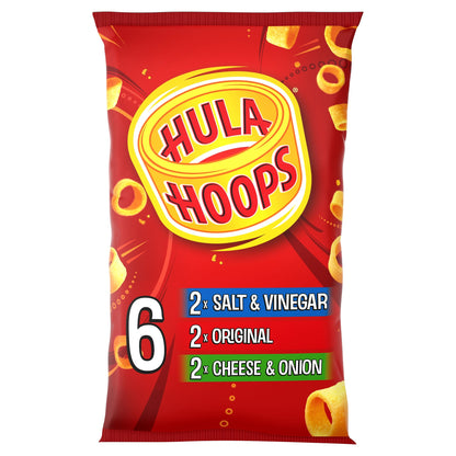 Hula Hoops Variety Multipack Crisps 6x24g — image 1