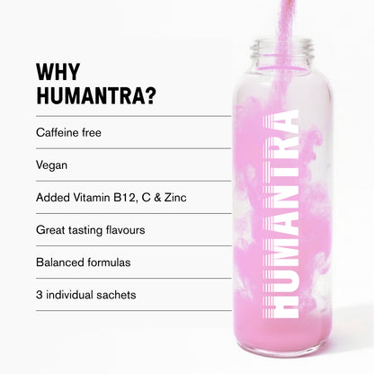 Humantra Lychee Zero Sugar Electrolyte Drink 3 x 3.9g Sachets — image 3