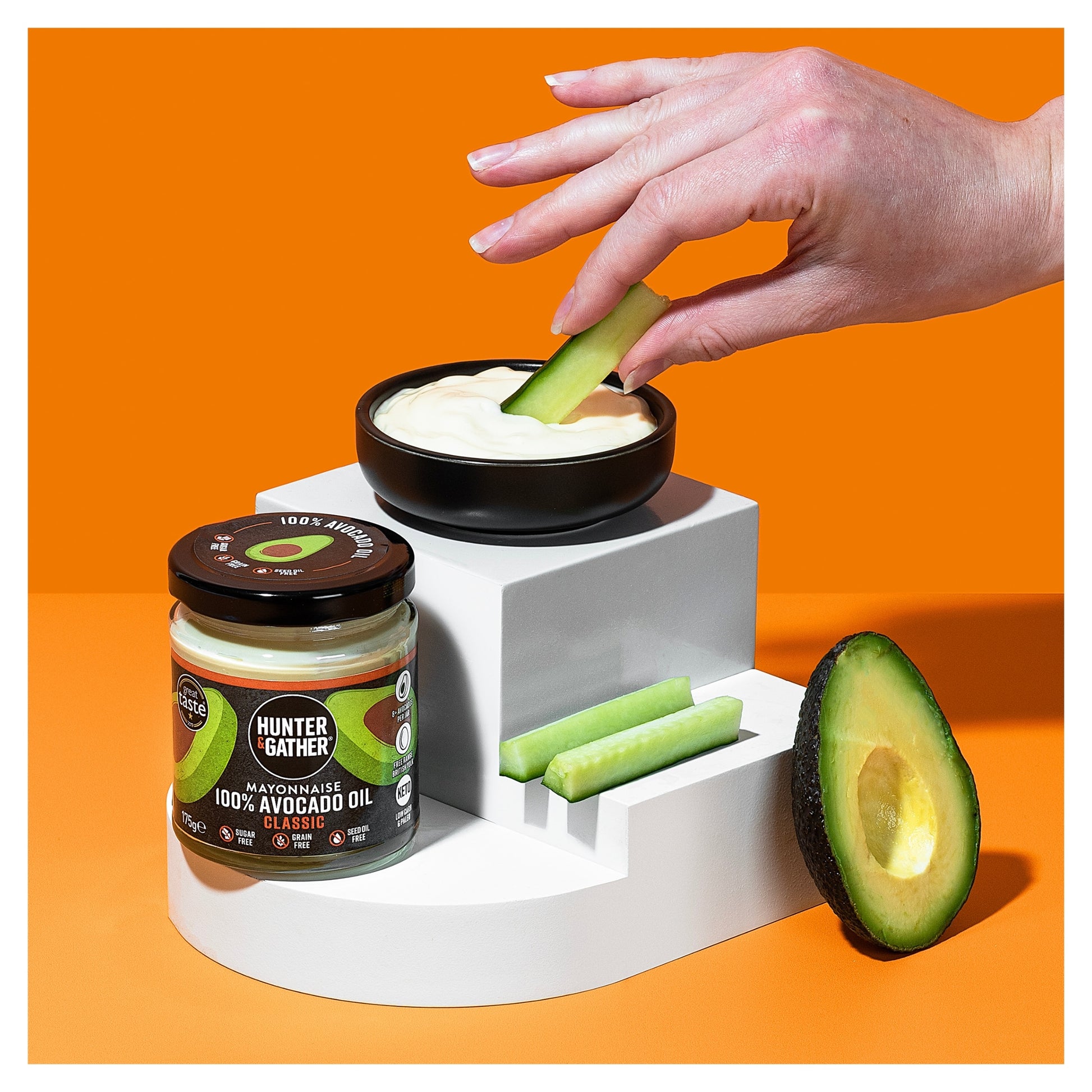 Hunter & Gather Avocado Oil Mayonnaise Classic 175g — image 2