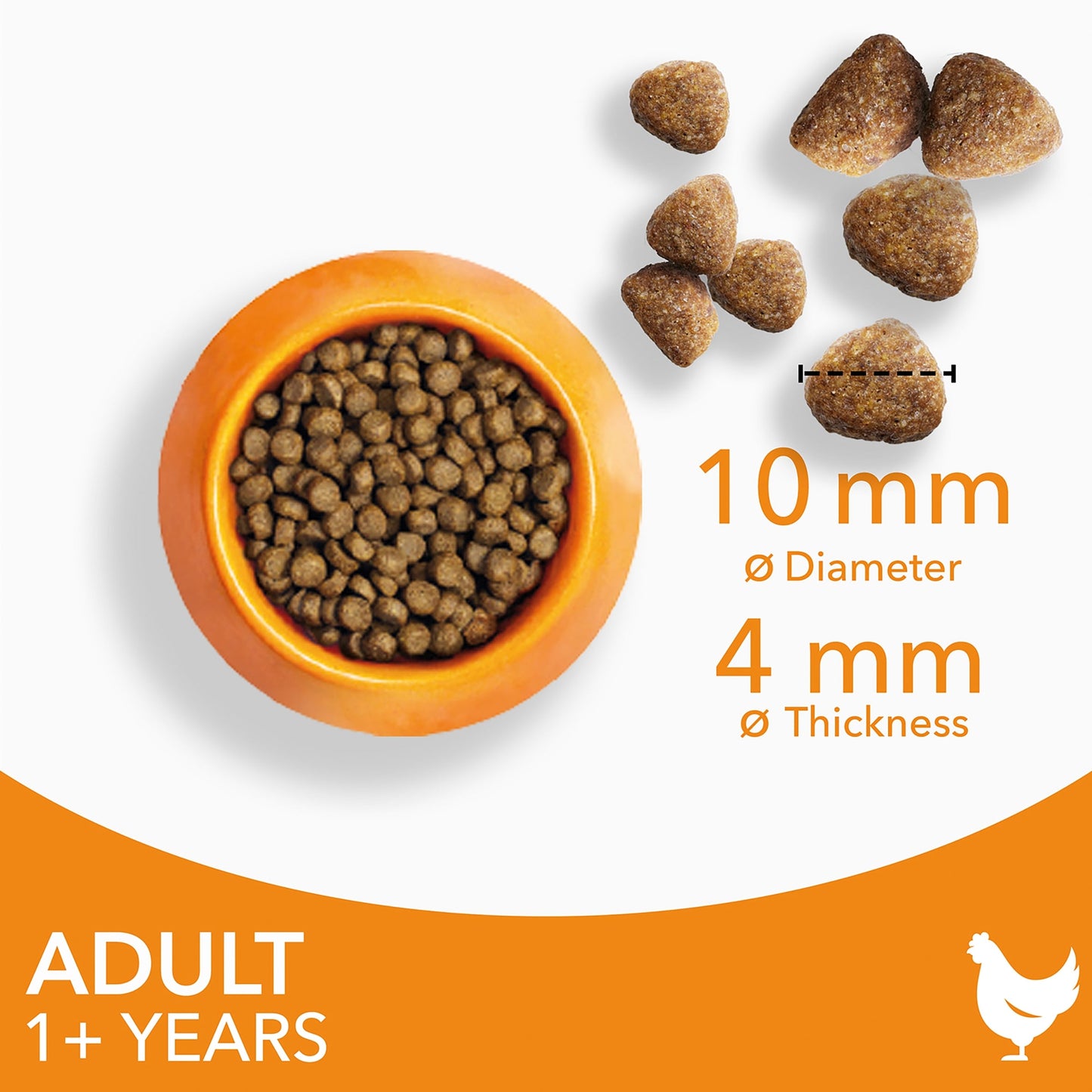 Iams Adult 1+ Cat Food With Fresh Chicken 800G — image 3