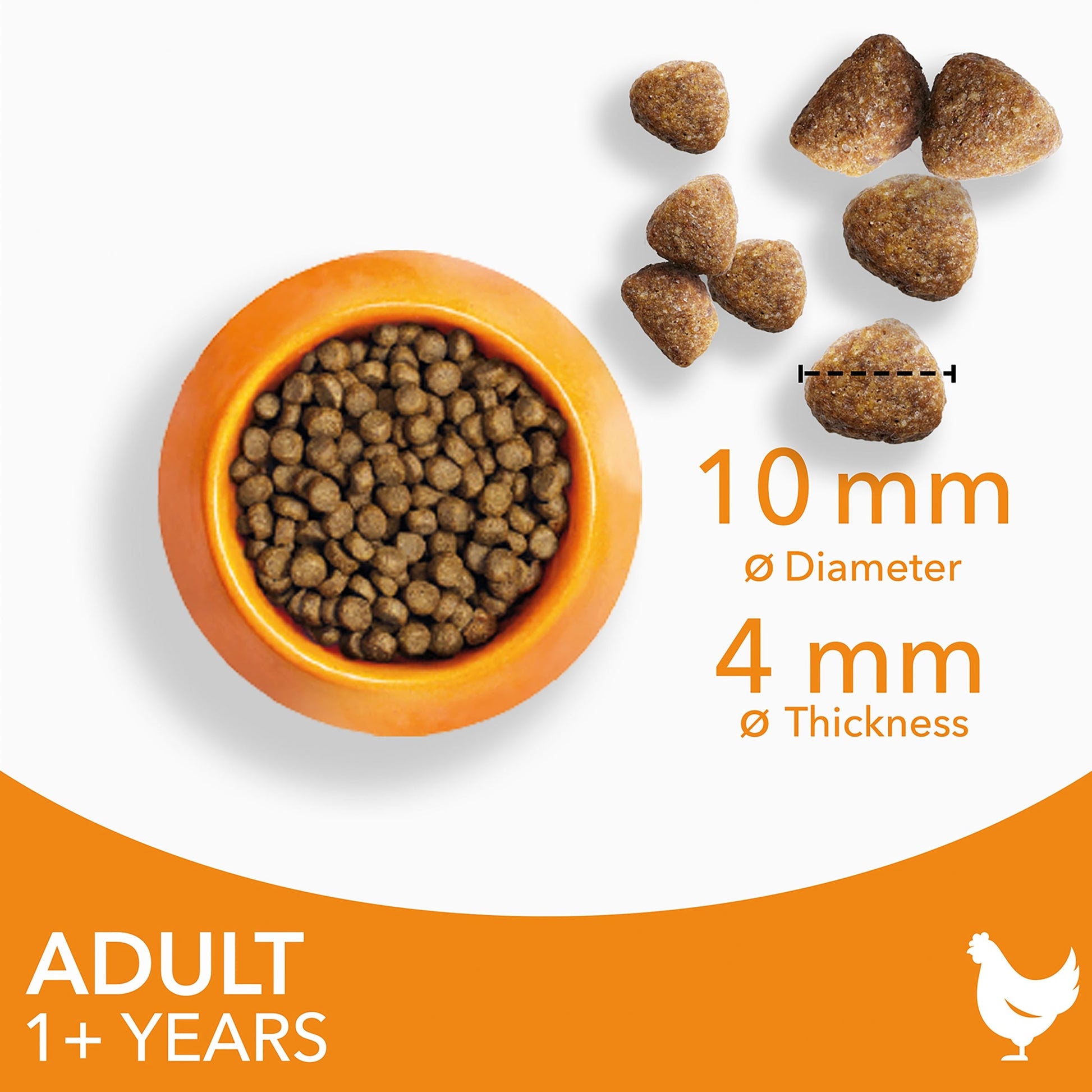 Iams Adult 1+ Cat Food With Fresh Chicken 800G — image 3