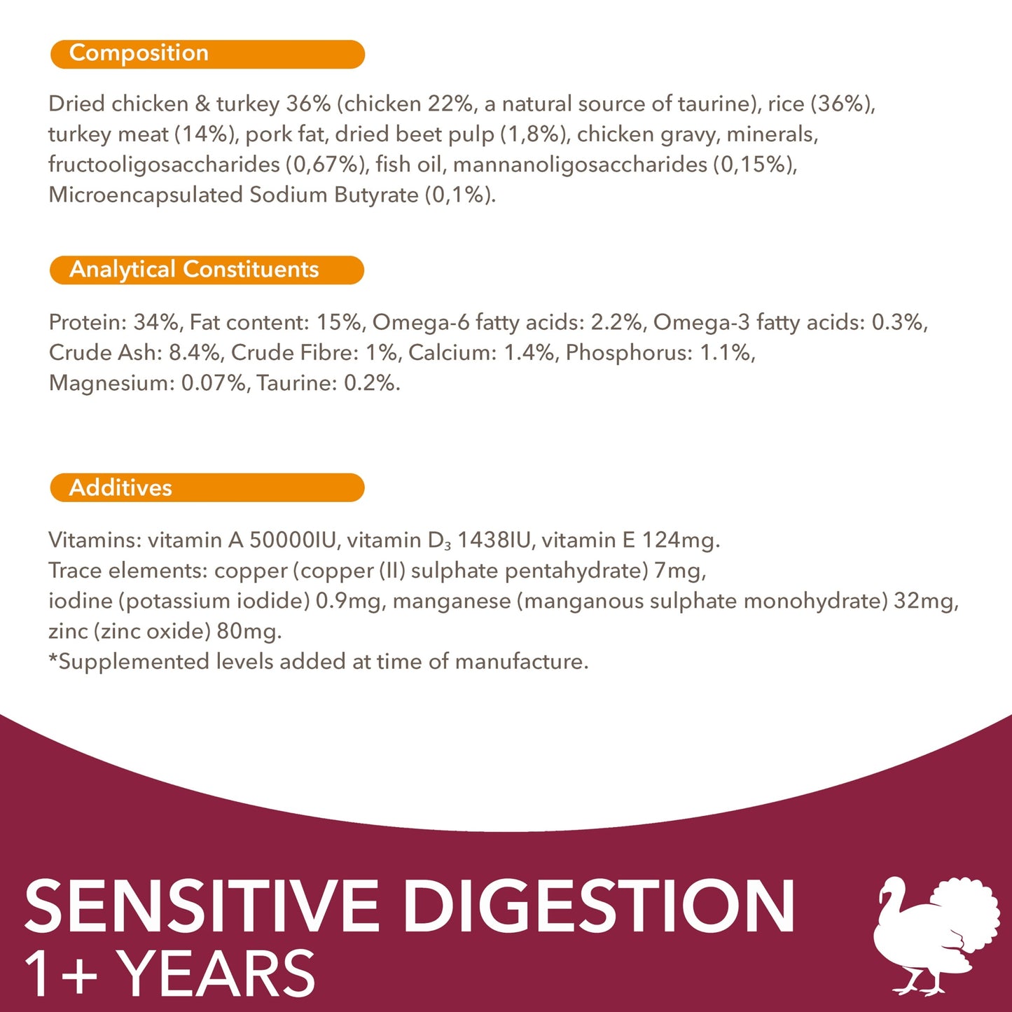 IAMS Adult Sensitive Dry Cat Food Turkey 800g — image 4