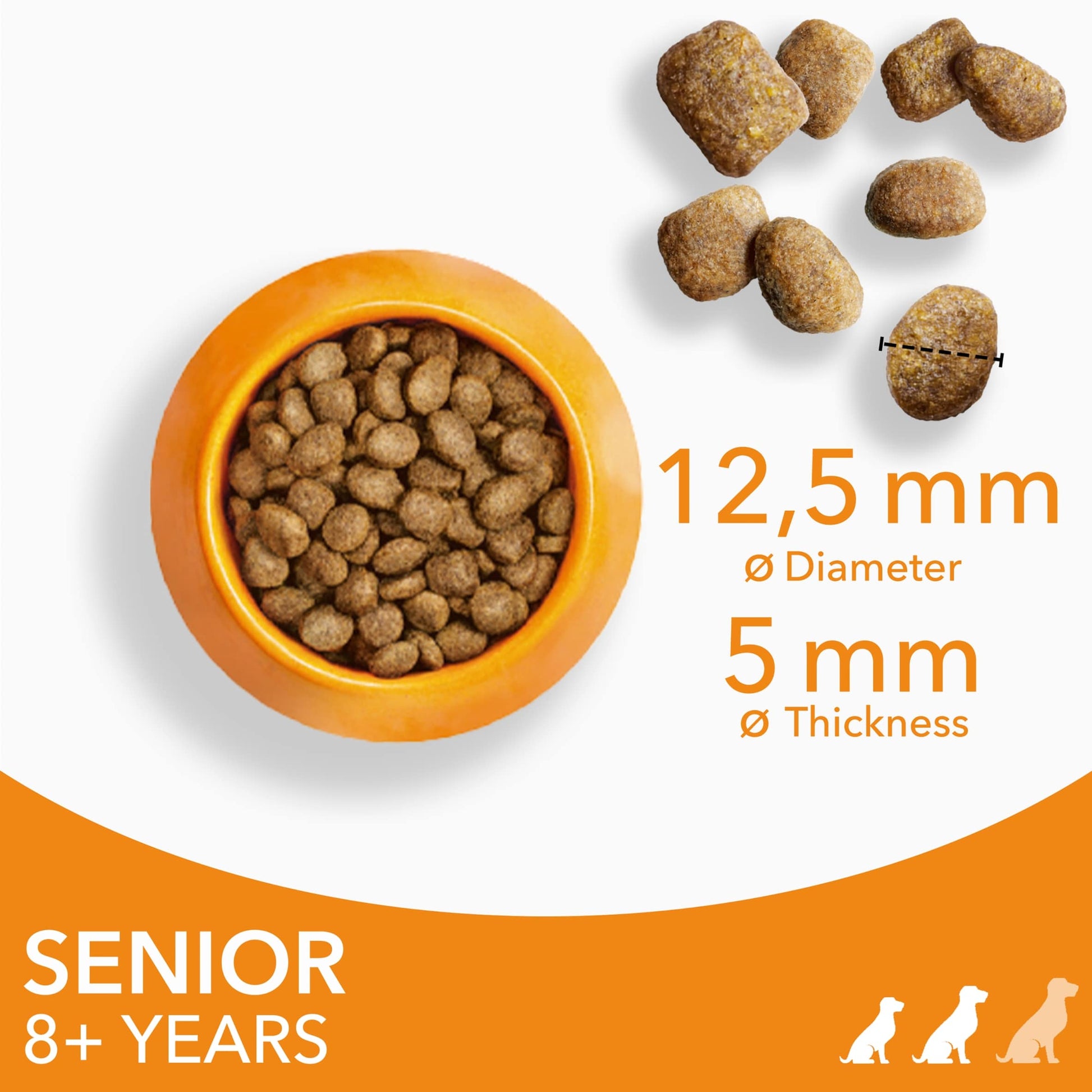 Iams Senior Dog Dry Food Small/Medium Breed With Fresh Chicken 2kg — image 3