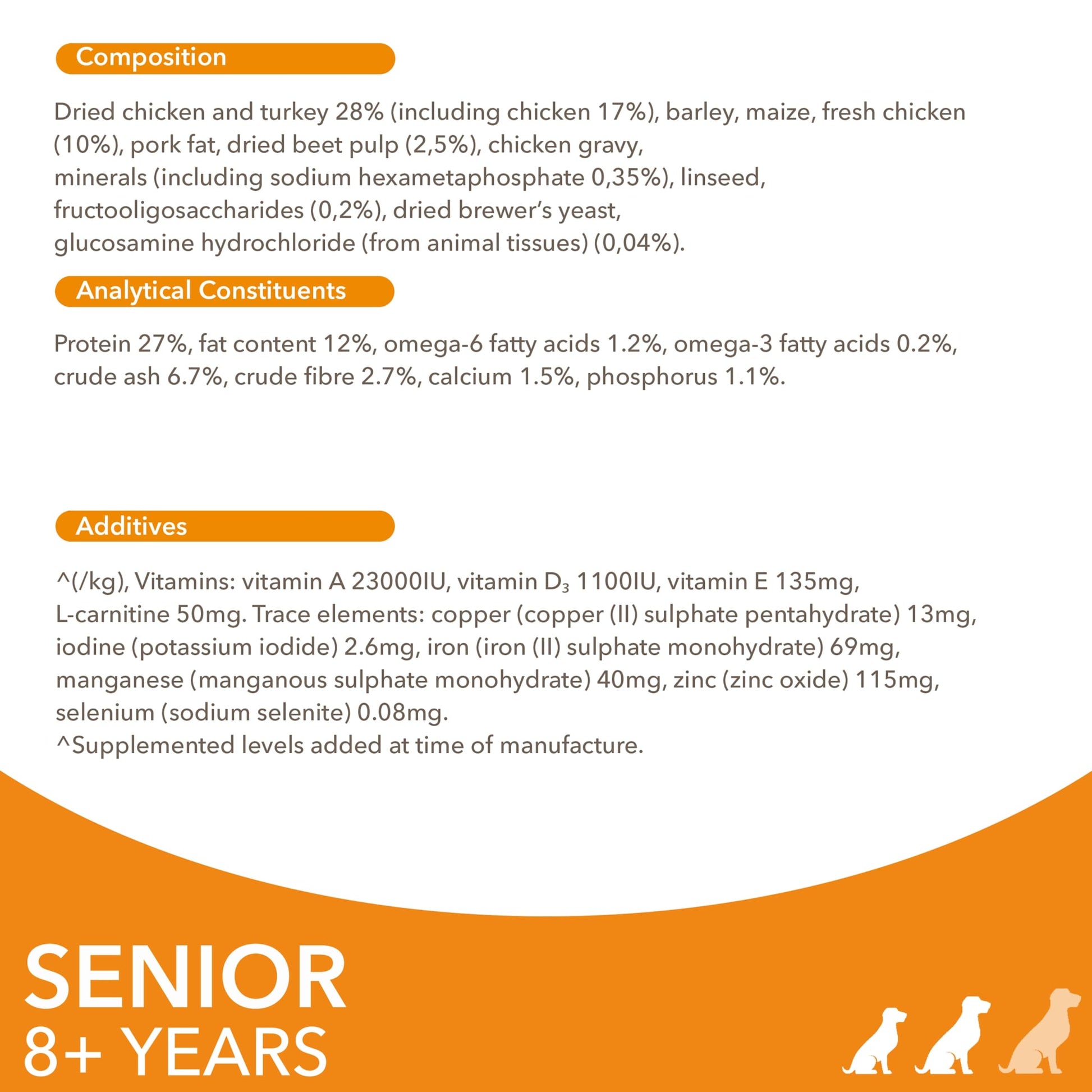 Iams Senior Dog Dry Food Small/Medium Breed With Fresh Chicken 2kg — image 4