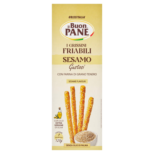 il Buon PANE Sesame Breadsticks 125g — image 1