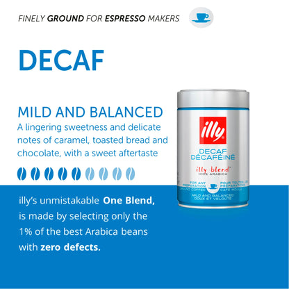 Illy Decaf Ground Coffee 250g — image 3