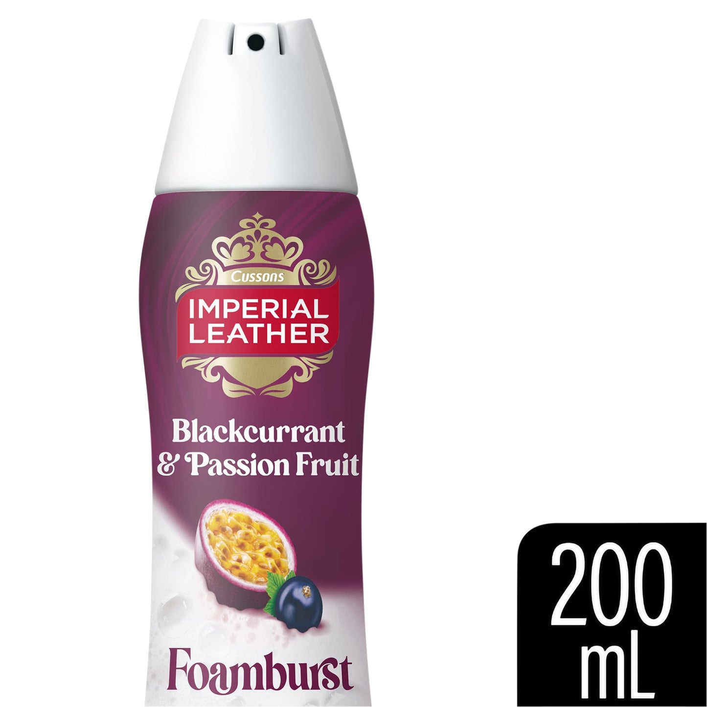 Imperial Leather Blackcurrant and Passionfruit Foamburst 200ml — image 1