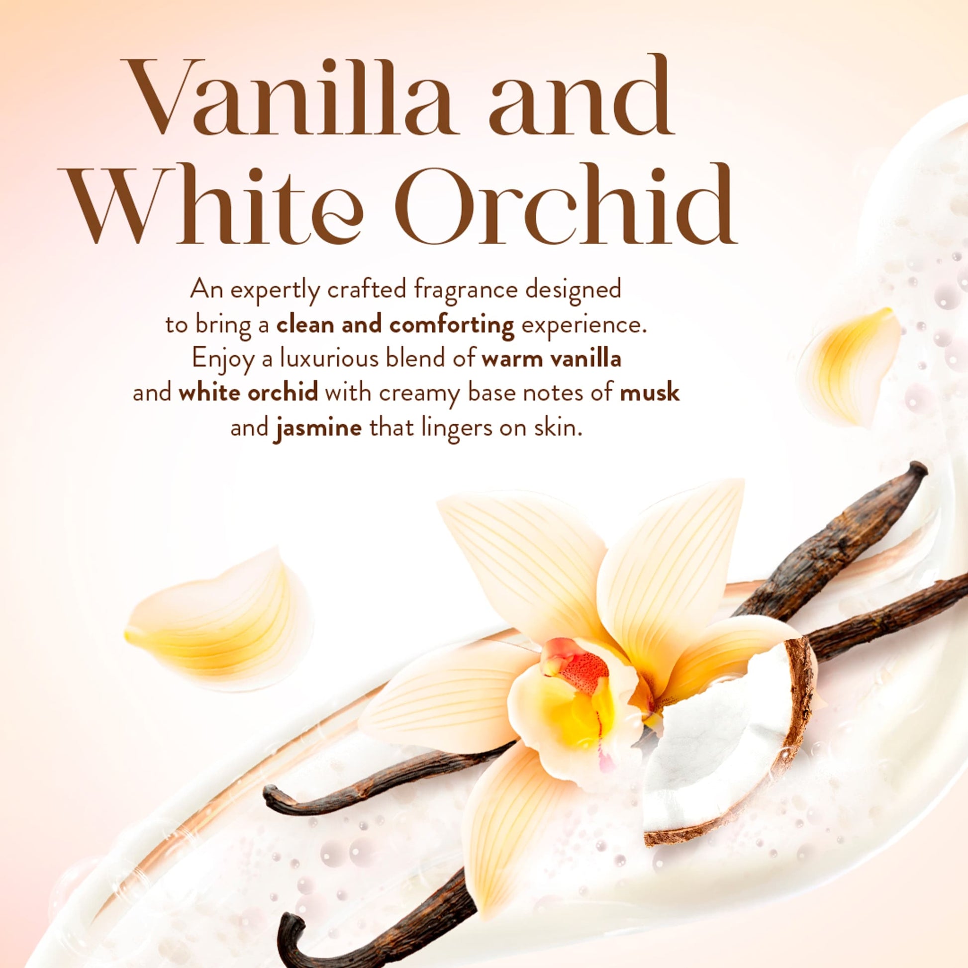 IMPERIAL LEATHER ULTIMATE MOISTURE FOAMBURST VANILLA & WHITE ORCHID 200ML — image 5