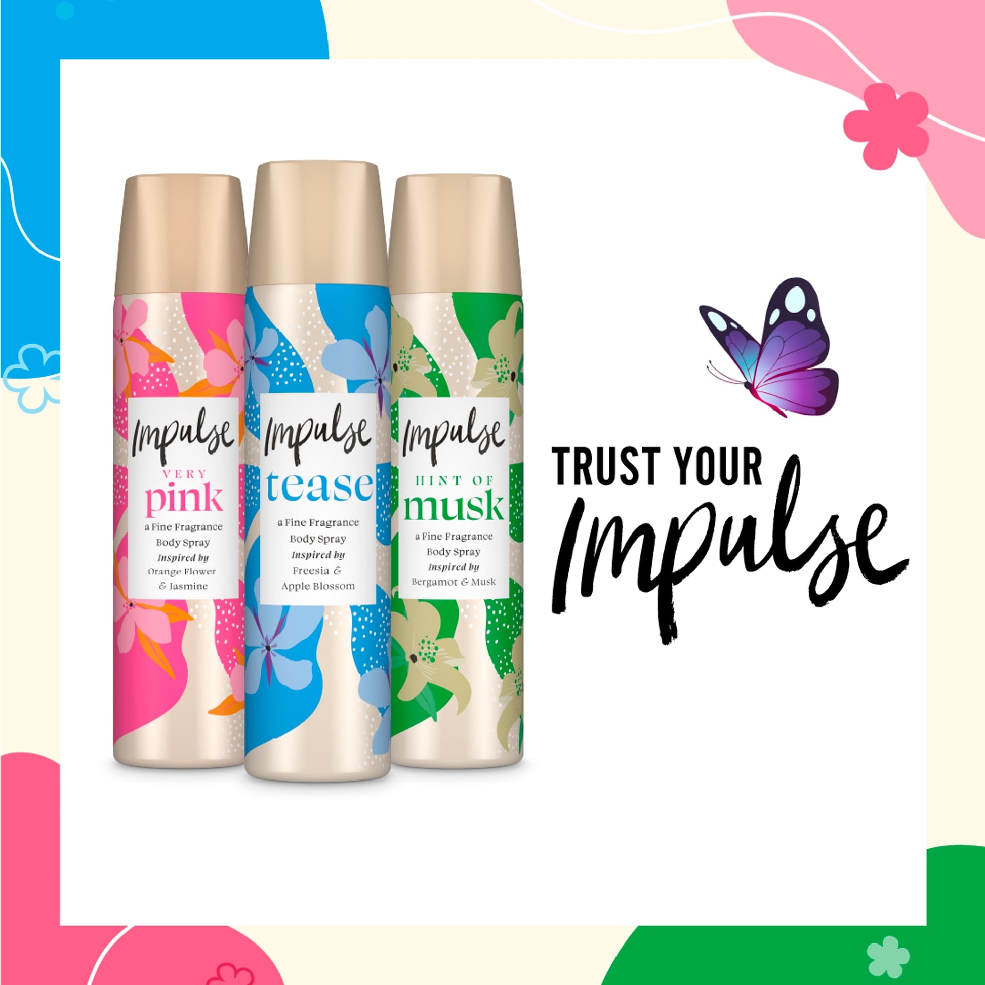 Impulse Vanilla Kisses Body Spray 75ml — image 5