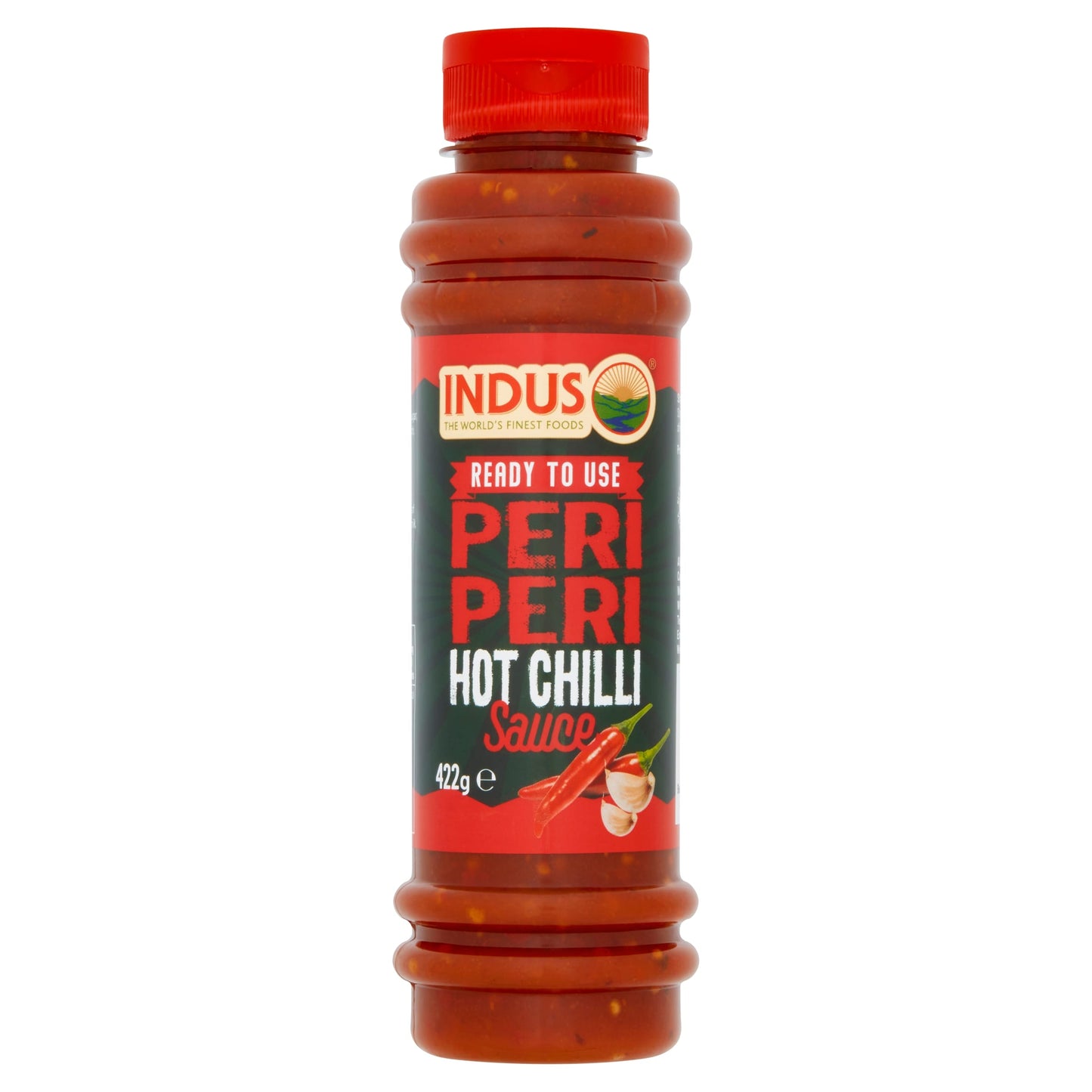 Indus Peri Peri Hot Chilli Sauce 422g — image 1