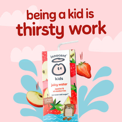 innocent Kids Juicy Water Apple and Strawberry 3 x 200ml — image 3