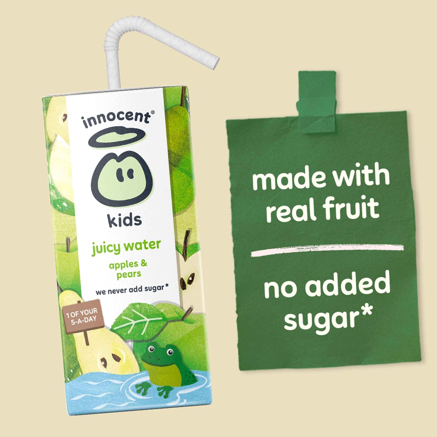 Innocent Kids Juicy Water Apples & Pears 3 X 200ml
