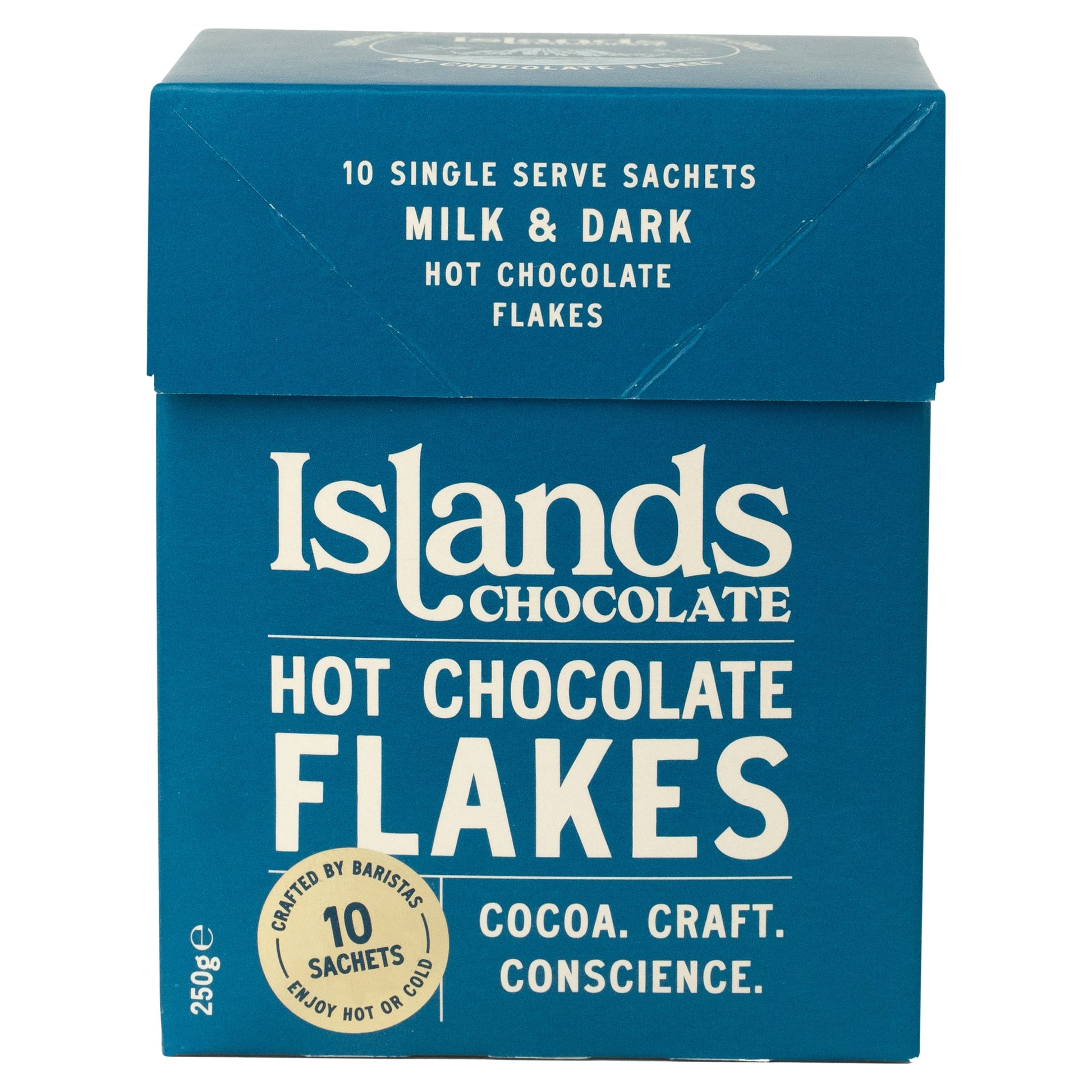Islands Chocolate Hot Chocolate Flakes 250g — image 1