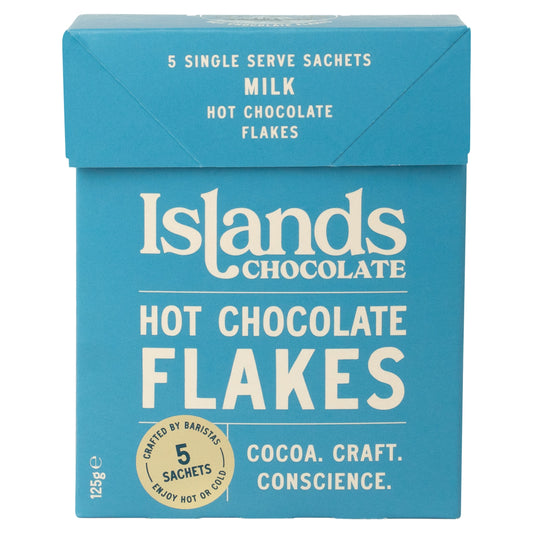 Islands Chocolate Milk Hot Chocolate Flakes 125g — image 1