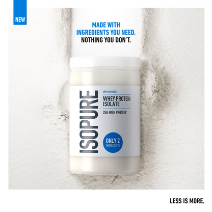 Isopure Whey Protein Isolate Unflavoured 435g — image 2